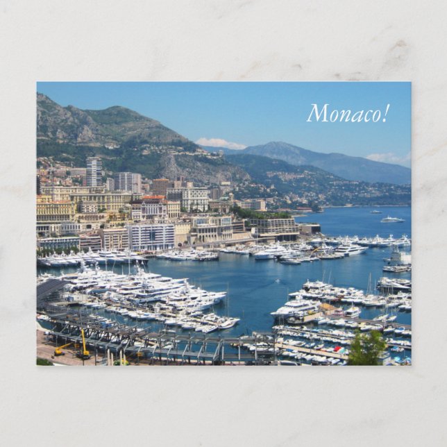 Monaco Postcard (Front)