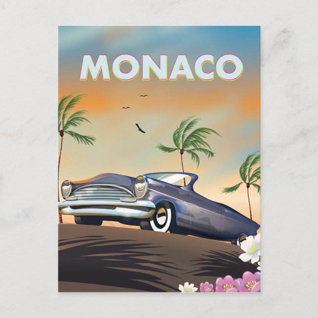 Monaco Postcard (Front)