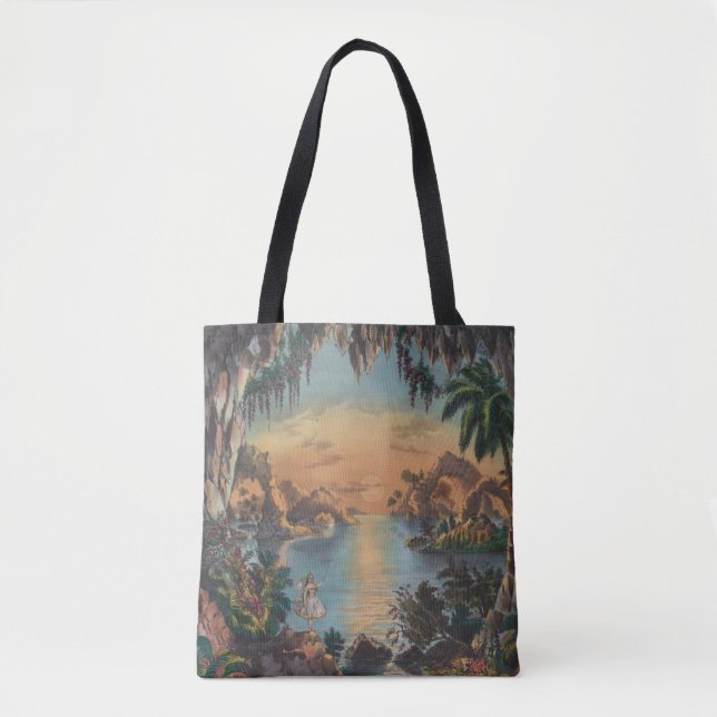 Monalisa art  tote bag (Front)