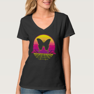 Monarc Butterfly Garden Lover Retro Vintage Retrow T-Shirt