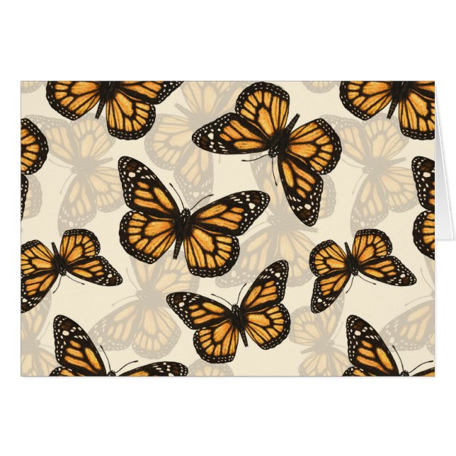 Monarch butterfles (Front Horizontal)