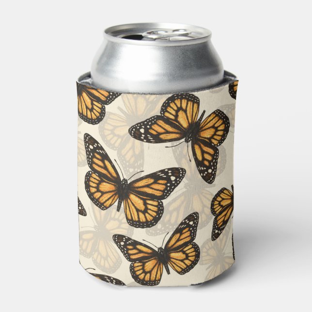 Monarch butterfles can cooler (Can Front)