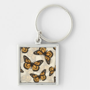 Monarch butterfles key ring