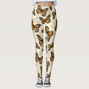 Monarch butterfles leggings