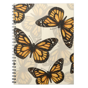 Monarch butterfles notebook