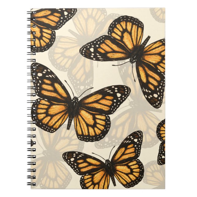 Monarch butterfles notebook (Front)