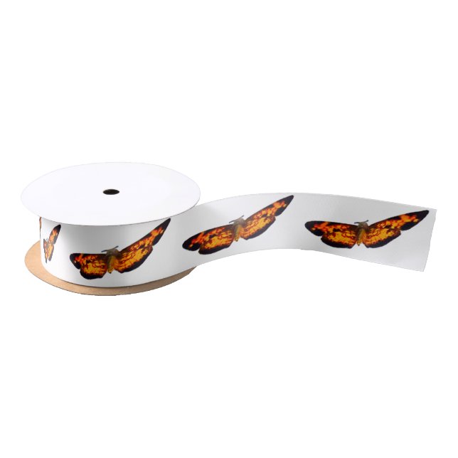 Monarch Butterflies 4Anita Satin Ribbon (Spool)