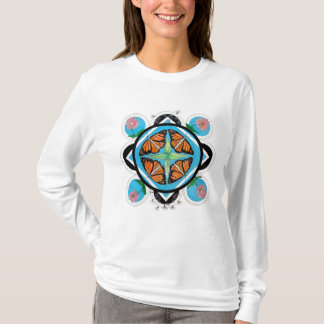 Monarch Butterflies and Milkweed T-Shirt
