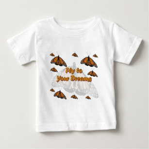 Monarch Butterflies Baby T-Shirt