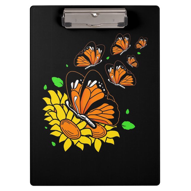 Monarch Butterflies Clipboard (Front)