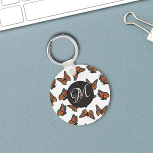 Monarch Butterflies Key Chain