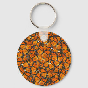 Monarch butterflies key ring