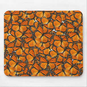 Monarch butterflies mouse mat