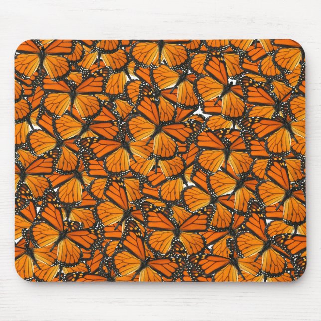 Monarch butterflies mouse mat (Front)