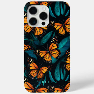 Monarch butterflies  personalised iPhone case  