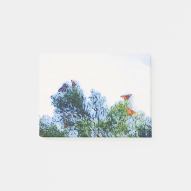 Monarch Butterflies Post-it Post-it Notes (Front)