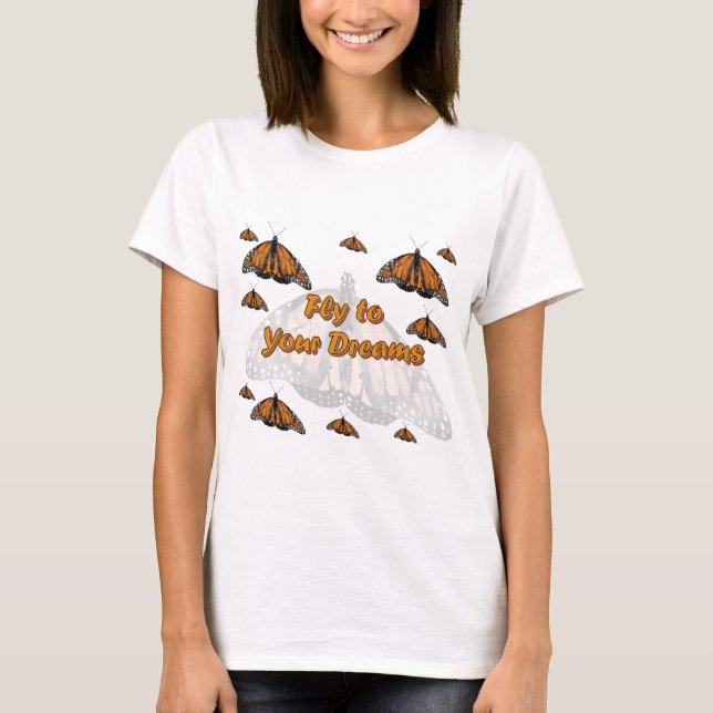 Monarch Butterflies T-Shirt (Front)
