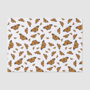 Monarch butterflies  tissue paper