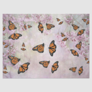 Monarch Butterflies Tissue Paper