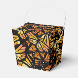 MONARCH BUTTERFLIES WINGS FAVOUR BOX