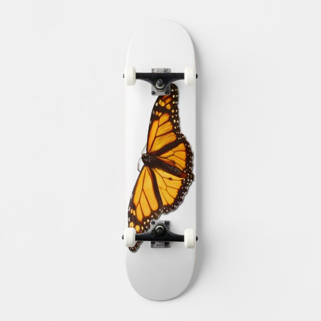 Monarch Butterfly 7-3/4" Skateboard (Front)