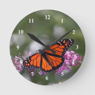 Monarch Butterfly 9740 Clock