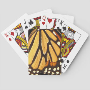 Monarch Butterfly Abstract Playing Cards