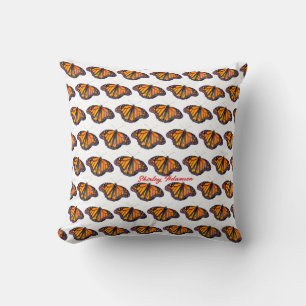 Monarch Butterfly all-over Cushion