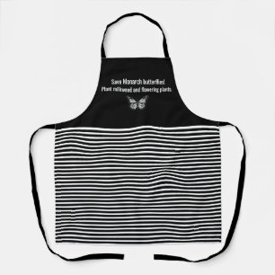 Monarch butterfly apron