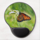 Monarch Butterfly Art Wildflower Wrist Mouse Pad