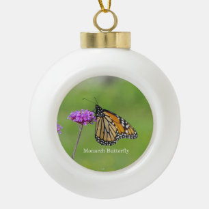 Monarch Butterfly ball or snowflake ornament