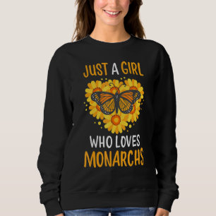 Monarch Butterfly Butterflies Entomologist Sweatshirt