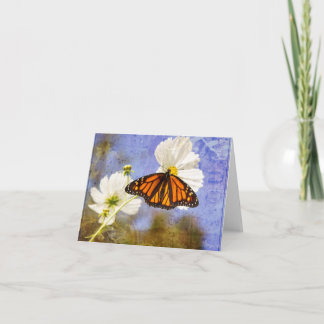 Monarch butterfly card