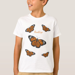 Monarch butterfly cartoon illustration  T-Shirt