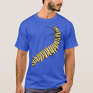 Monarch Butterfly Caterpillar Danaus plexippus T-Shirt