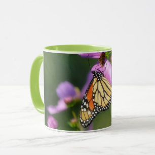 Monarch Butterfly Close Up Mug Cup