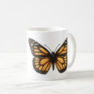 Monarch butterfly coffee mug