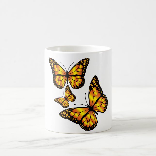 MONARCH BUTTERFLY COFFEE MUG (Center)
