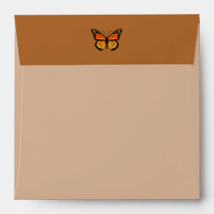 Monarch Butterfly Colours Envelope