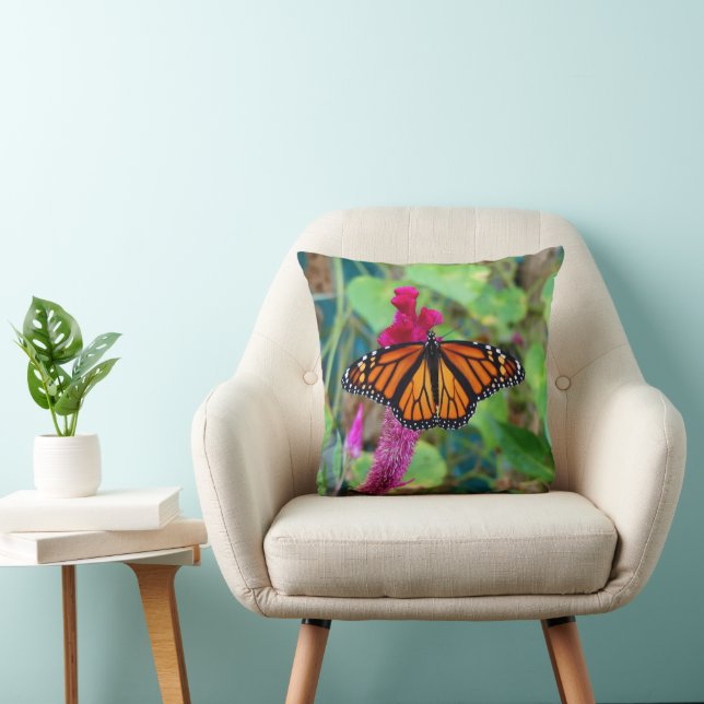 Monarch Butterfly Cushion (Chair)