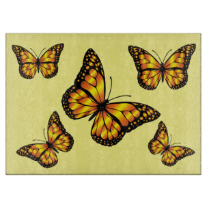 MONARCH BUTTERFLY CUTTING BOARD