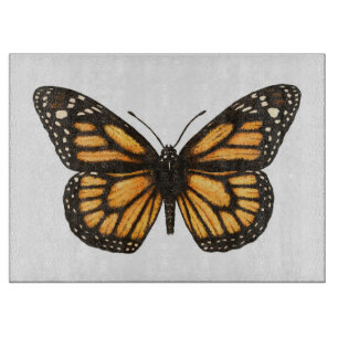 Monarch butterfly cutting board