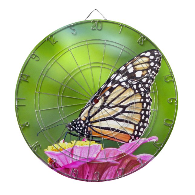 Monarch Butterfly Dartboard (Front)