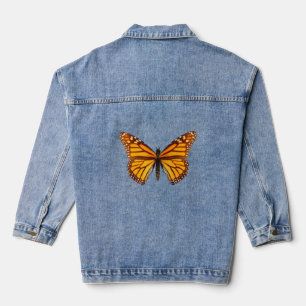Monarch Butterfly Denim Jacket