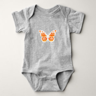 Monarch Butterfly Design - Baby Jersey Bodysuit