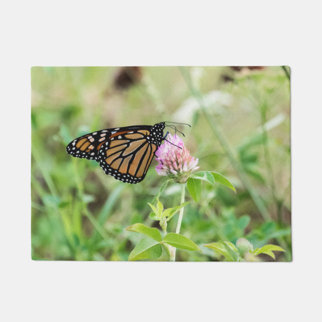 Monarch Butterfly Doormat (Front)