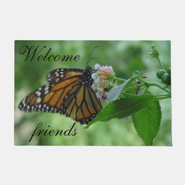Monarch Butterfly Doormats (Front)