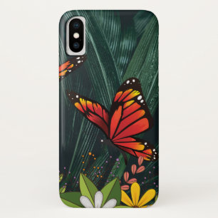 Monarch Butterfly Feb 6_21 iPhone X Case