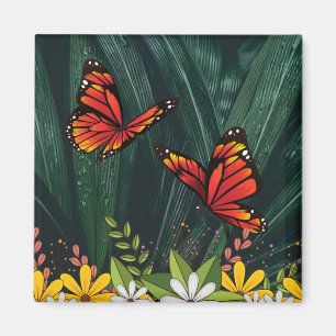 Monarch Butterfly Feb 6_21 Magnet
