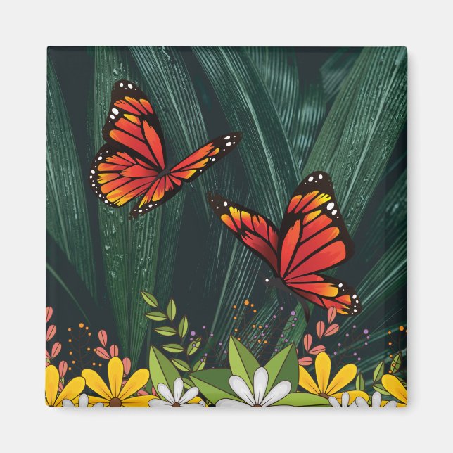 Monarch Butterfly Feb 6_21 Magnet (Front)